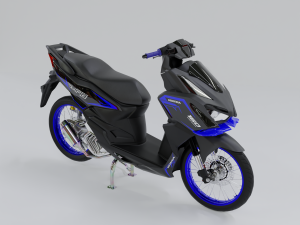 HONDA VARIO 160 3D मॉडल