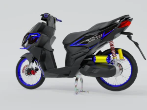 HONDA VARIO 160 3D Model