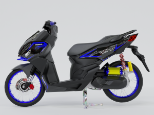 HONDA VARIO 160 3D मॉडल