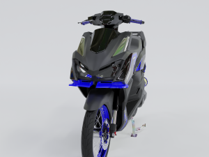 HONDA VARIO 160 3D मॉडल