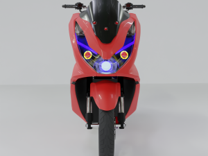 HONDA PCX 2022 3D Model