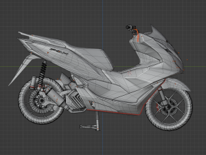 HONDA PCX 2022 Modèle 3D