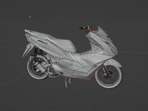 HONDA PCX 2022 Modèle 3D