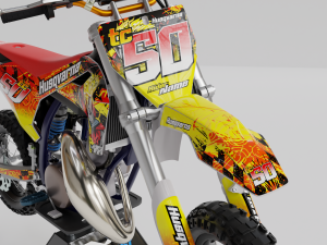 HUSQVARNA TC 50 3D 模型