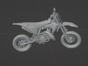 HUSQVARNA TC 50 3D 模型