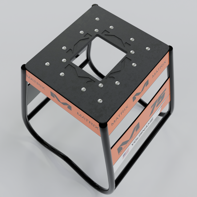 MATRIX A2 STAND 3D Model .c4d .max .obj .3ds .fbx .stl .blend 