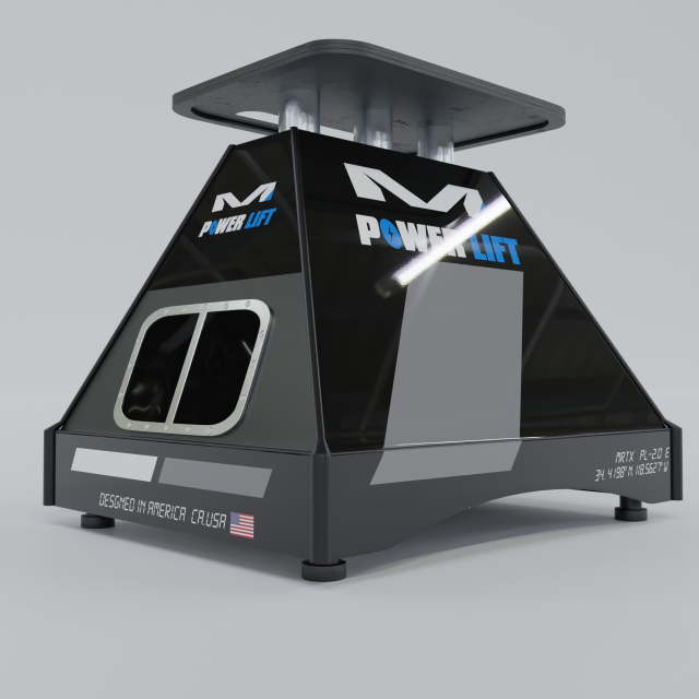 MATRIX POWER LIFT STAND Modello 3D .c4d .max .obj .3ds .fbx .stl .blend