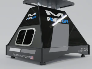 STOJAK MATRIX POWER LIFT Model 3D