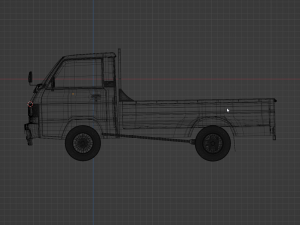 MITSUBISHI L300 PICK-UP Modèle 3D