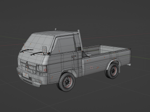 MITSUBISHI L300 PICK-UP Modèle 3D