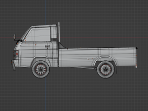 MITSUBISHI L300 PICK-UP Modèle 3D