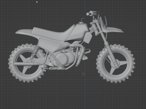 YAMAHA PW 50 3Dモデル