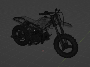 YAMAHA PW 50 3Dモデル