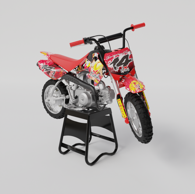 CRF50 2022 3D MODELING 3D Model .c4d .max .obj .3ds .fbx .stl .blend 