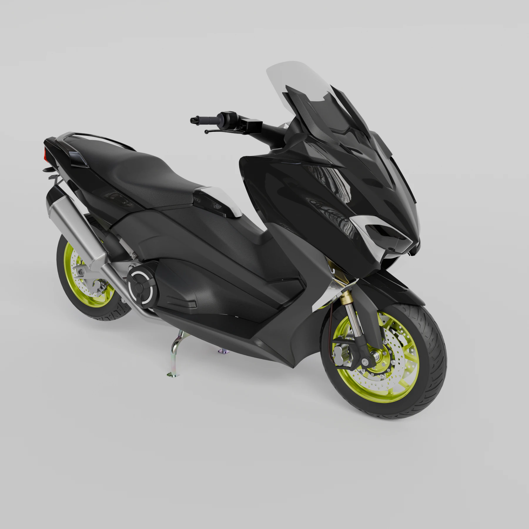 YAMAHA TMAX 3D MODEL 3D Model .c4d .max .obj .3ds .fbx .stl .blend 