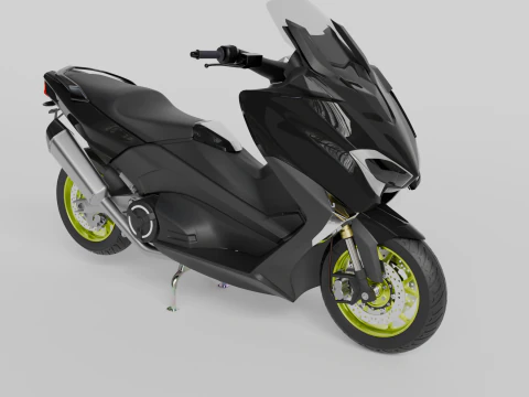 MODEL 3D YAMAHA TMAX Model 3D