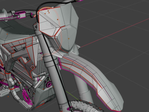 SUR RON STORM BEE 3D MODEL 3D 模型