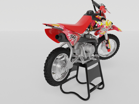 HONDA CRF 50 3D MODEL 3D Model