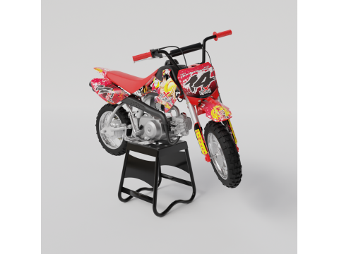 HONDA CRF 50 3D MODEL 3D Model