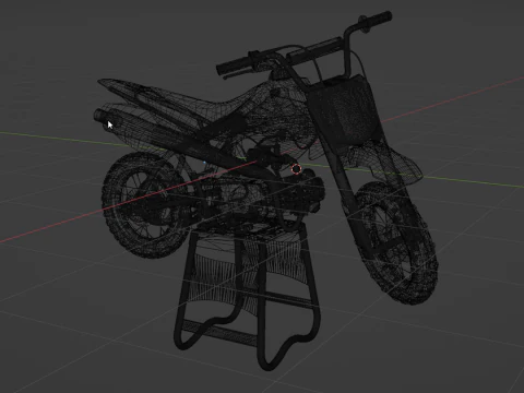 HONDA CRF 50 3D MODEL 3D Model