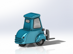 Guido Car 3D Model Cetak 3D
