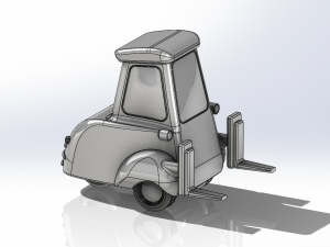Guido Car 3D Model Cetak 3D