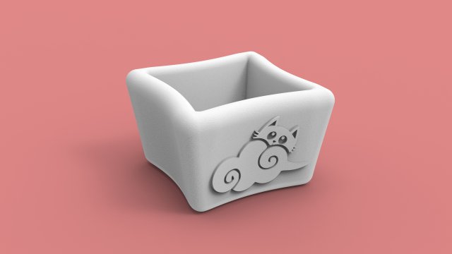 Plant pots 3D Принт Модель .c4d .max .obj .3ds .fbx .stl .blend 