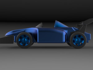 Racing car f1 3D-printmodel