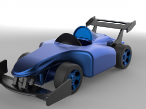 Racing car f1 3D-printmodel
