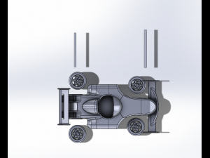 Racing car f1 3D-printmodel