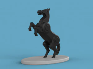 Horse model 3D Print Model