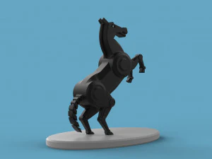 Horse model 3D Print Model