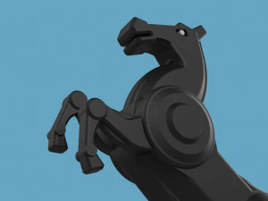 Horse model 3D Print Model