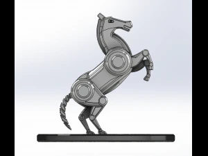 Horse model 3D Print Model