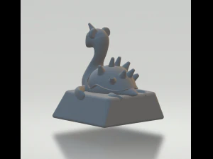 Key cap 1u row 1 3d print 3D Print Model