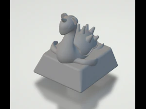 Chave cap 1u linha 1 impressão 3d Modelo de Impressão 3D