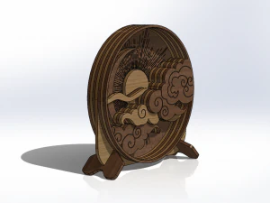 Decorating models for study desks or glass cabinets 3D Model