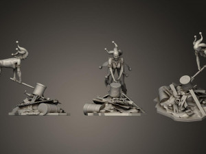 Harley Quinn Ready to Print Modelo de impresión 3D
