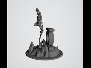 Green Lantern Ready to Print 3D Принт Модель