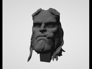 Hellboy Ready to Print Modelo de Impressão 3D