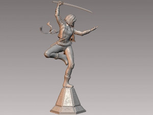 Katana Suicide Squad Ready to Print 3D 打印模型