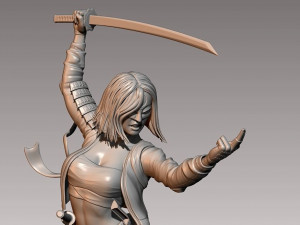 Katana Suicide Squad Ready to Print 3D 打印模型