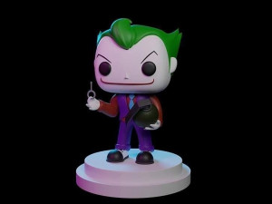 Funko Joker Ready to Print 3D Принт Модель