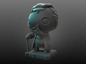 Suicide Squad Joker 3Dプリントモデル