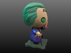 Suicide Squad Joker 3Dプリントモデル
