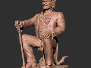 Joker Statue 3Dプリントモデル
