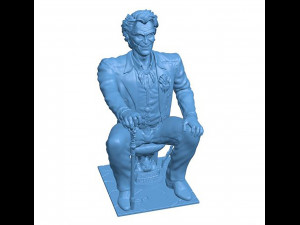 Joker Statue 3Dプリントモデル