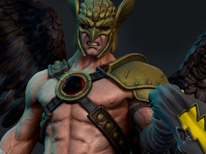 Hawkman Statue 3Dプリントモデル