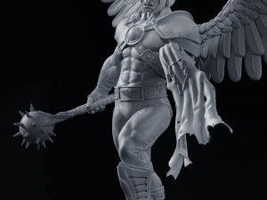 Hawkman Statue 3Dプリントモデル