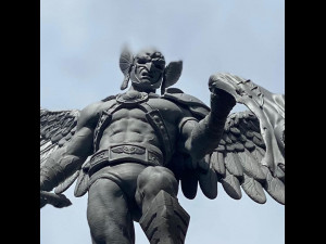 Hawkman Statue 3Dプリントモデル